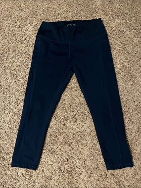 Polo by Ralph Lauren Navy Capri Leggings